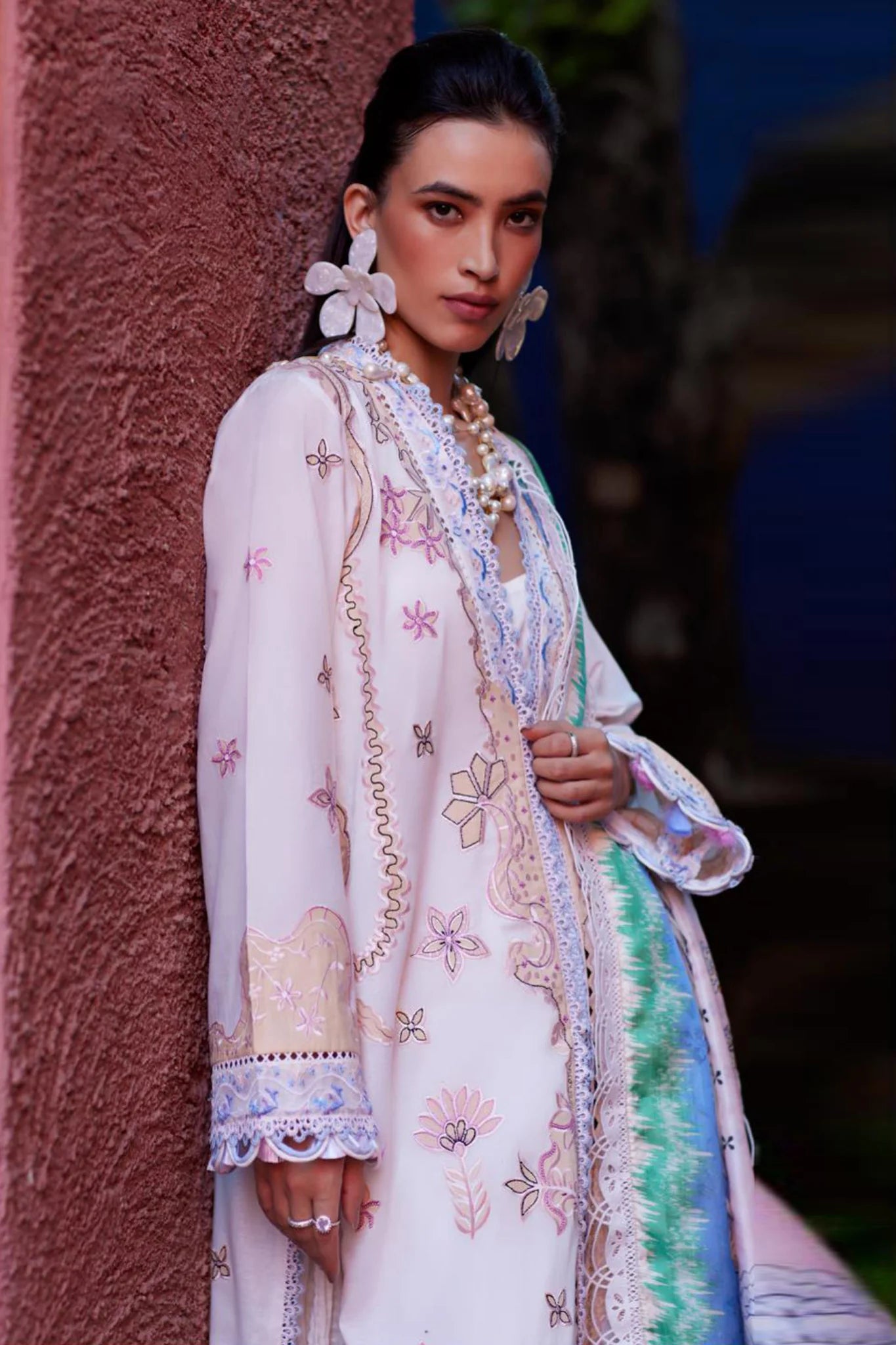 Suay by Farha Talib Aziz Unstitched 3 Piece Luxury Lawn Collection'2024