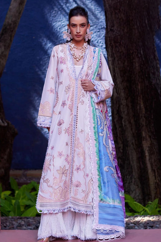 Suay by Farha Talib Aziz Unstitched 3 Piece Luxury Lawn Collection'2024