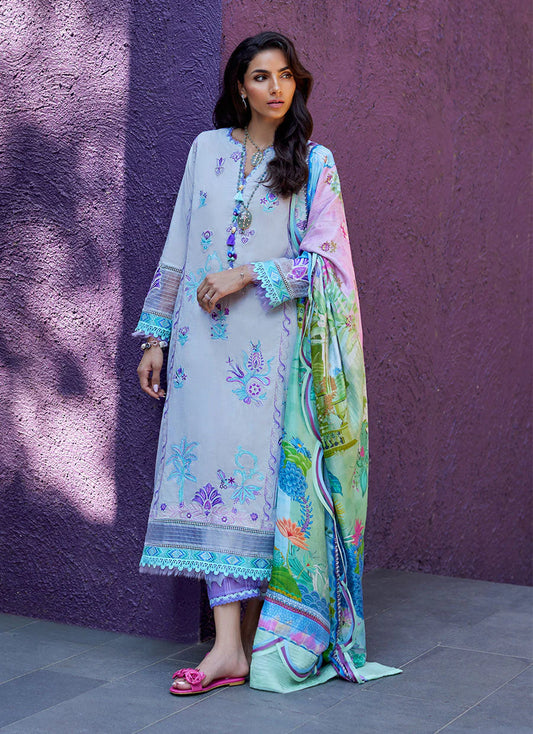 Farah Talib Aziz Zoella Grey Suay Lawn Collection 2024